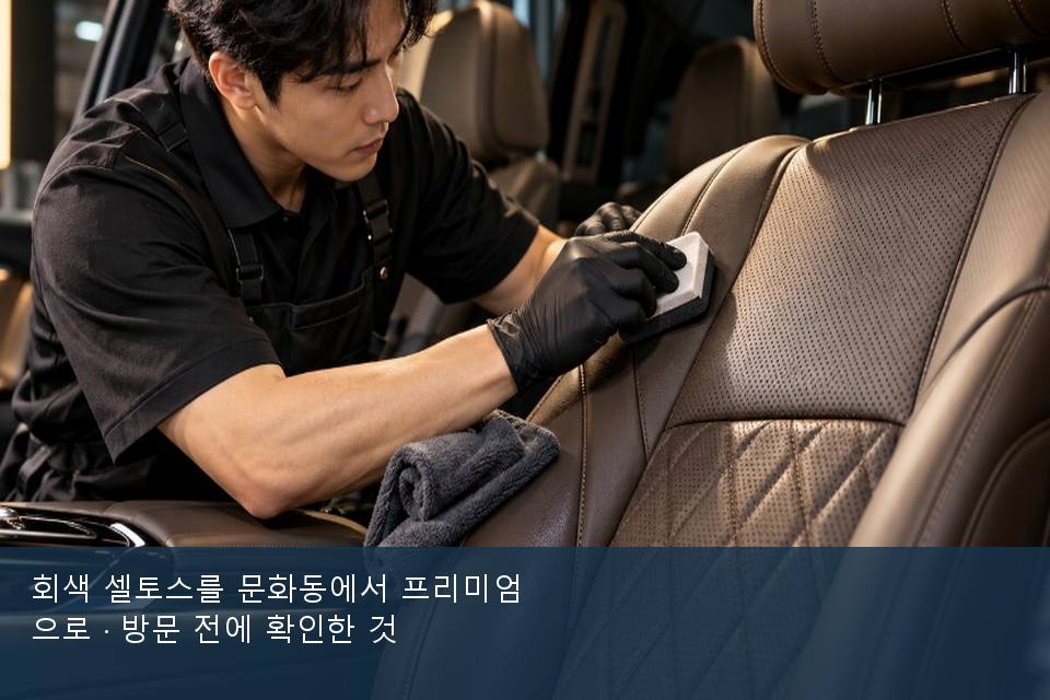 회색 셀토스를 문화동에서 프리미엄으로 · 방문 전에 확인한 것